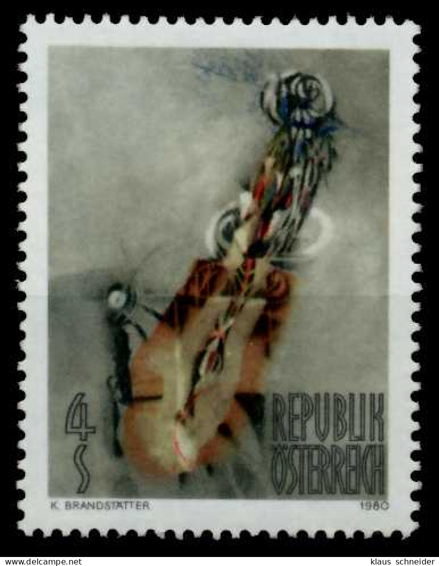ÖSTERREICH 1980 Nr 1655 Postfrisch S59E4CA - Unused Stamps