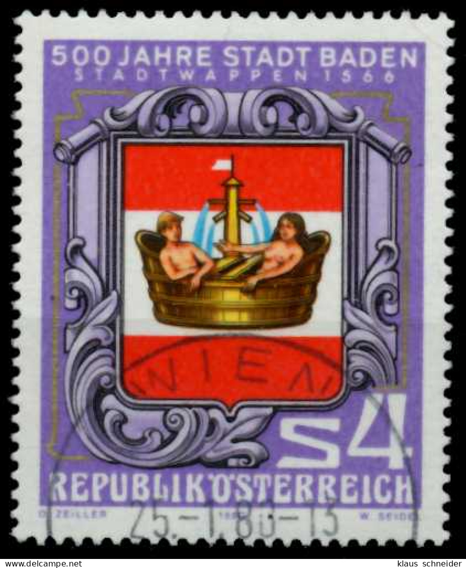 ÖSTERREICH 1980 Nr 1631 Zentrisch Gestempelt X7EF7D6 - Used Stamps