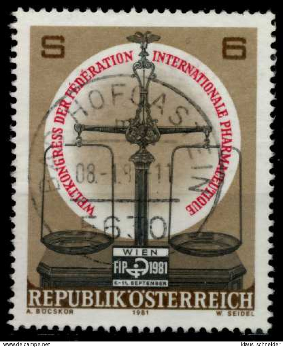 ÖSTERREICH 1981 Nr 1679 Zentrisch Gestempelt X7F3316 - Usati