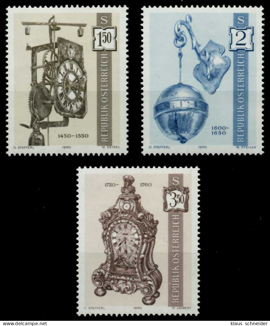 ÖSTERREICH 1970 Nr 1328-1330 Postfrisch S5A2A4A - Ungebraucht