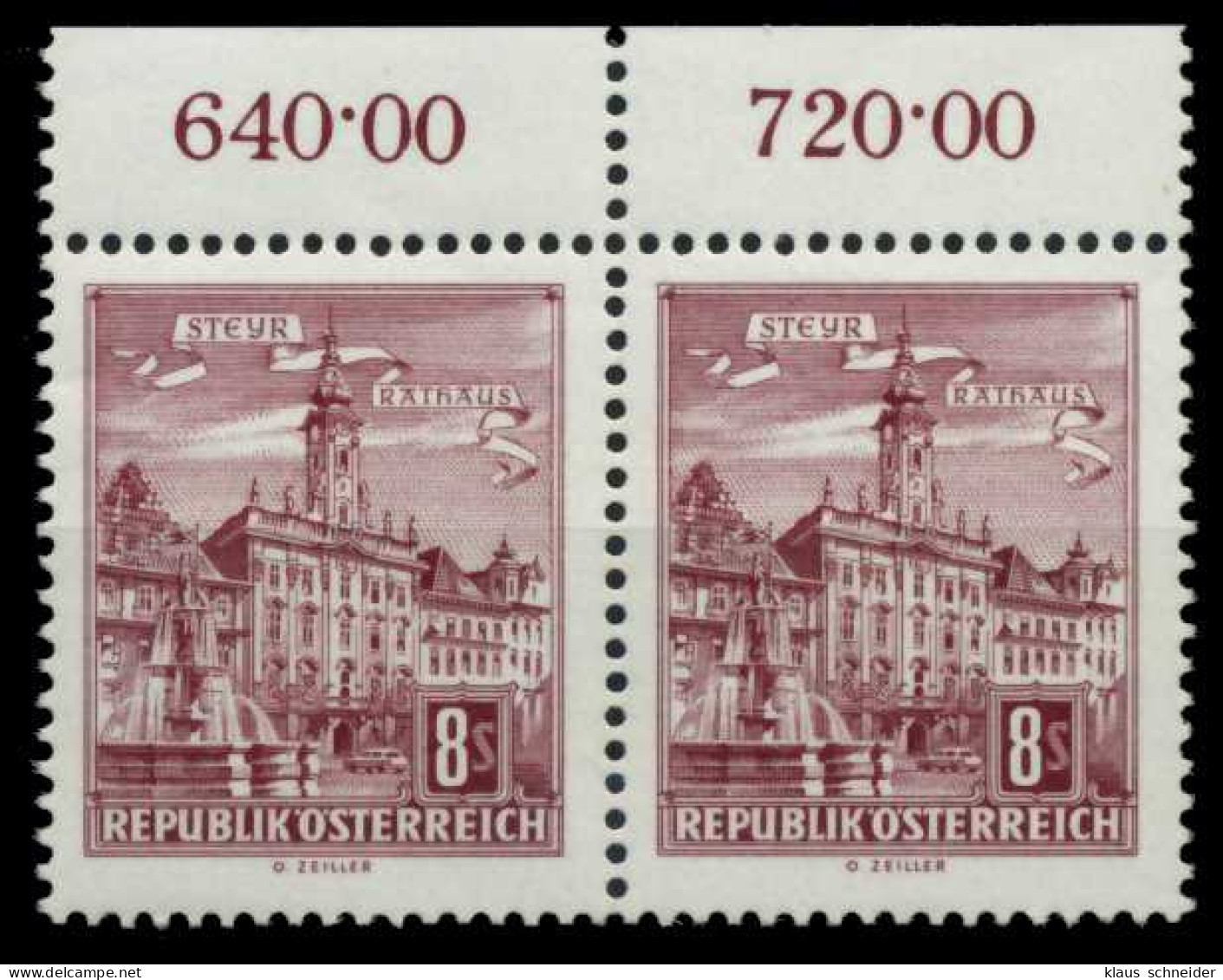 ÖSTERREICH DAUSERSERIEN BAUWERKE Nr 1194y Postfrisch WA X7F7A0E - Unused Stamps