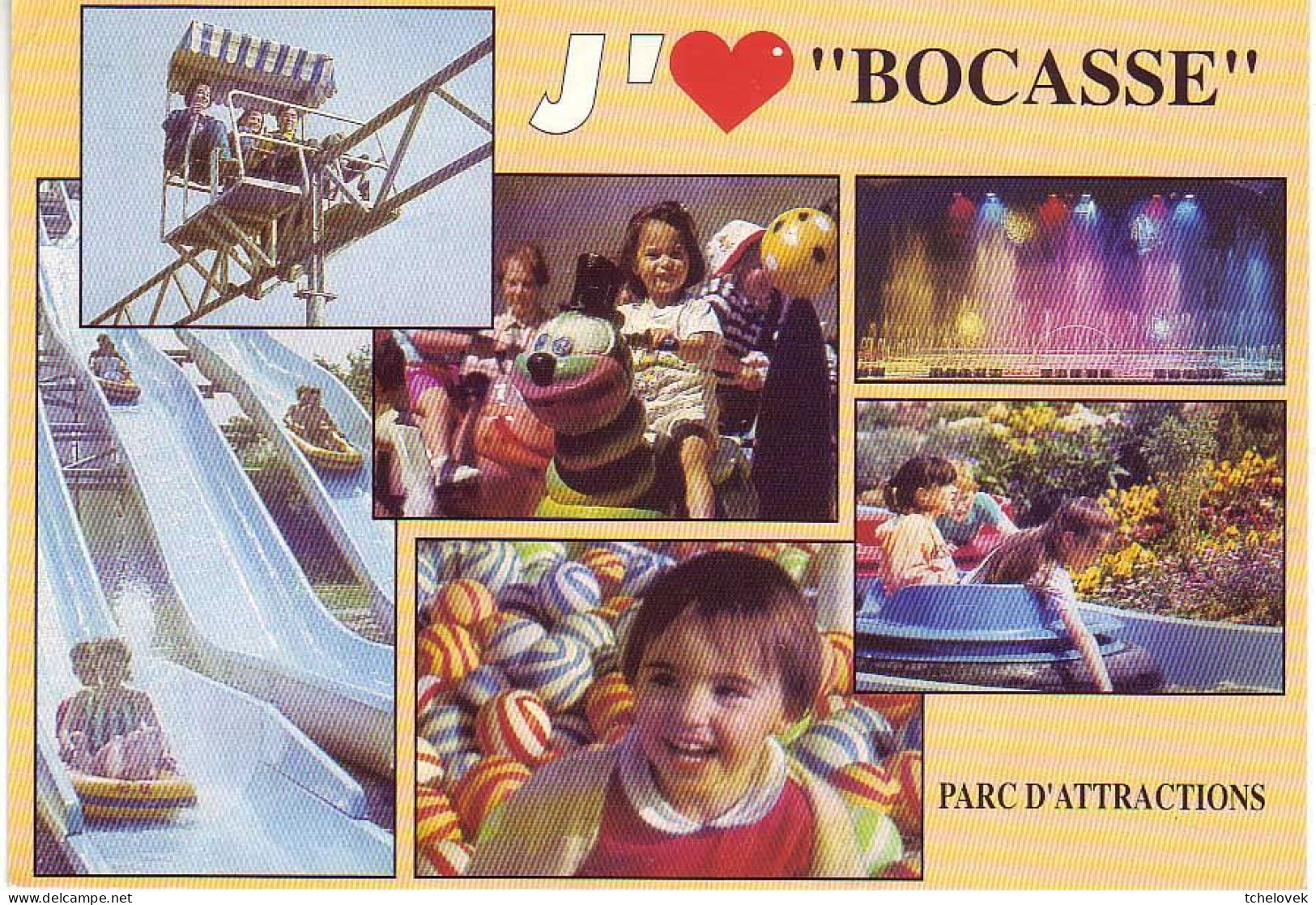 (76). SM. Cleres Bocasse Lot De 3 Cartes. Parc D'attractions. Manèges - Clères