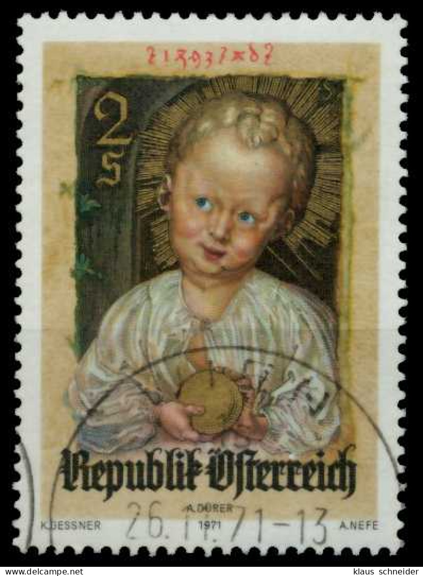 ÖSTERREICH 1971 Nr 1379 Zentrisch Gestempelt X7FE396 - Used Stamps