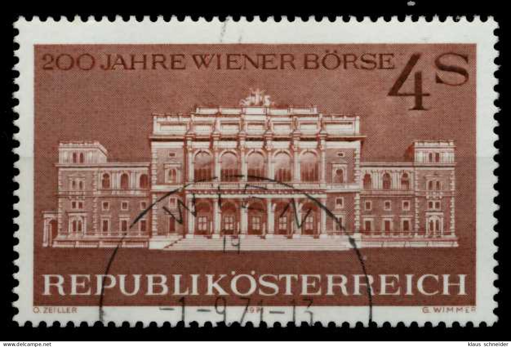 ÖSTERREICH 1971 Nr 1367 Gestempelt X7FE47A - Used Stamps