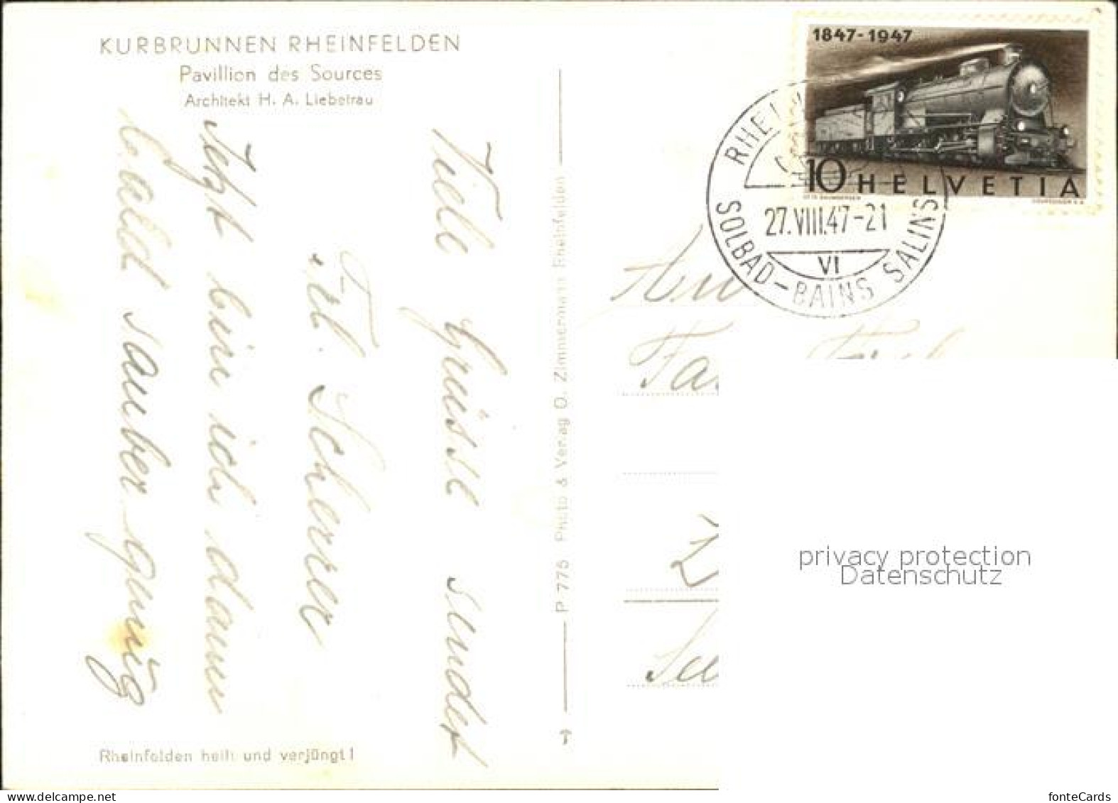 11627166 Rheinfelden AG Kurbrunnen Rheinfelden - Andere & Zonder Classificatie