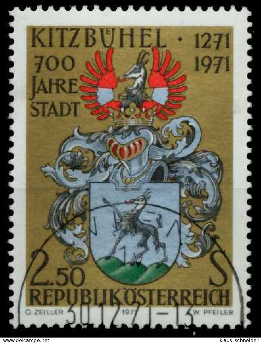 ÖSTERREICH 1971 Nr 1366 Zentrisch Gestempelt X7FE52E - Used Stamps