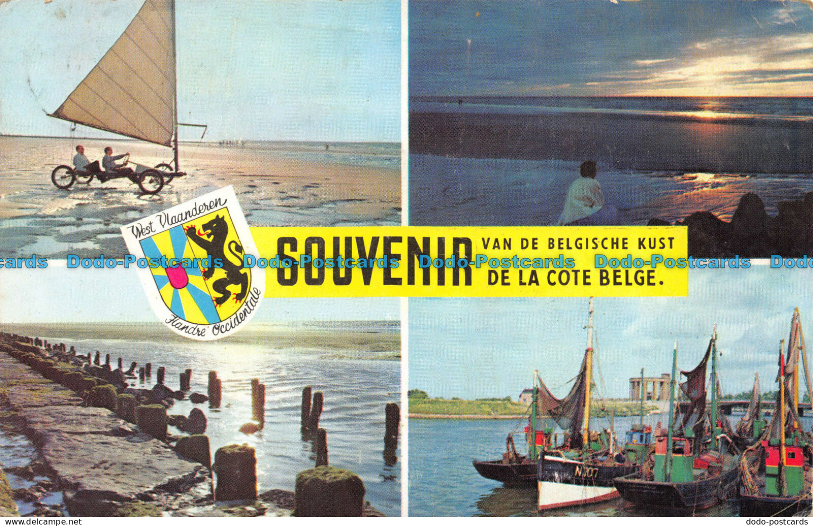 R065190 Souvenir Van De Belgische Kust De La Cote Belge. Multi View. 1960 - World