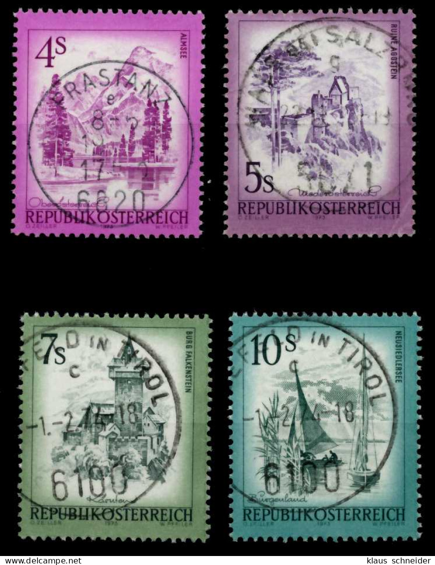 ÖSTERREICH DS SCHÖNES ÖSTERR. Nr 1430-1433 Gestempelt X802686 - Altri & Non Classificati