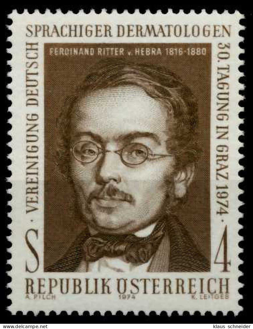 ÖSTERREICH 1974 Nr 1462 Postfrisch S5B5406 - Unused Stamps