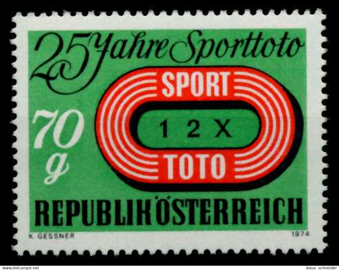ÖSTERREICH 1974 Nr 1468 Postfrisch S5B5462 - Unused Stamps