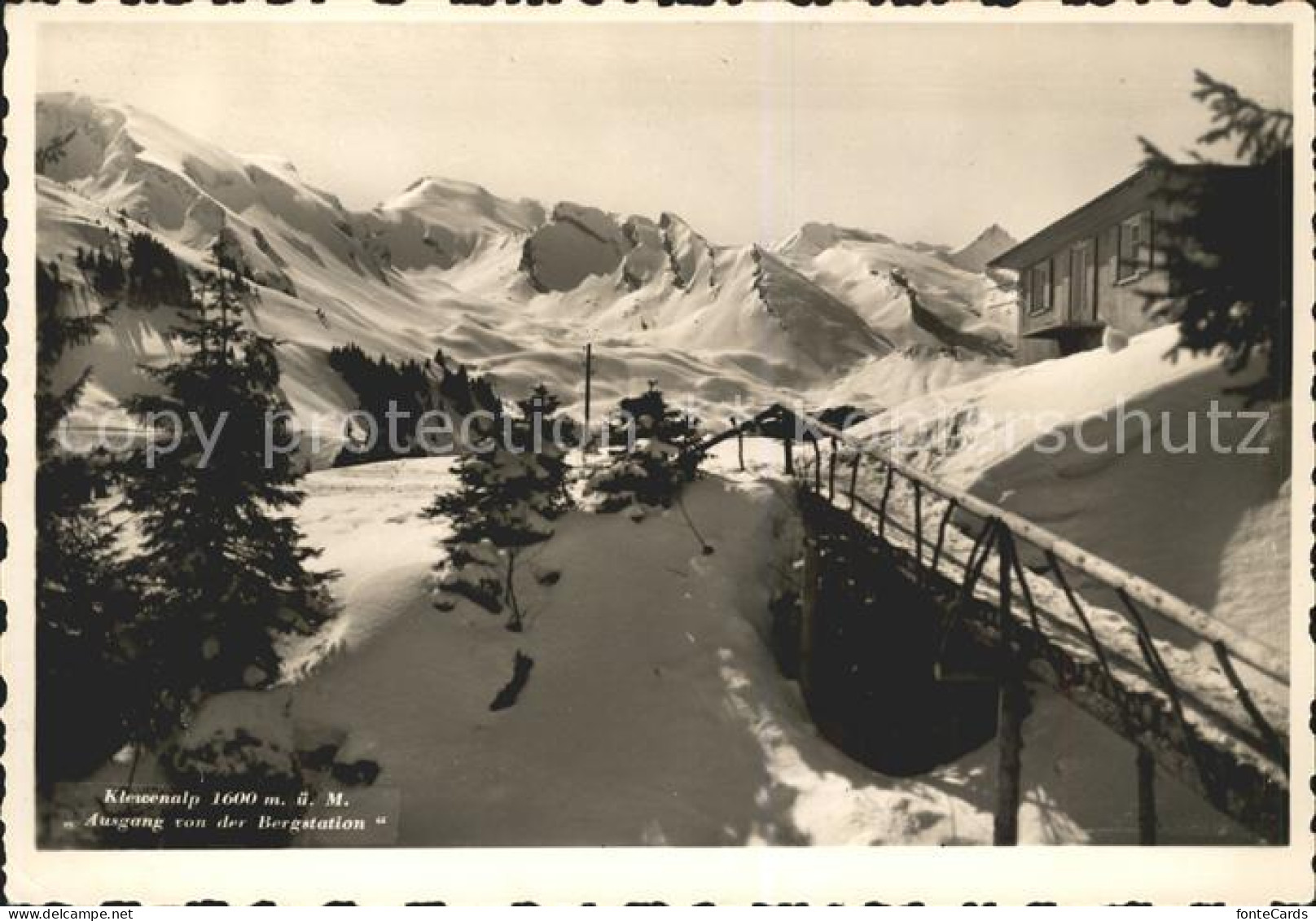 11627095 Beckenried Klewenalp Bergstation Ausgang Beckenried - Altri & Non Classificati