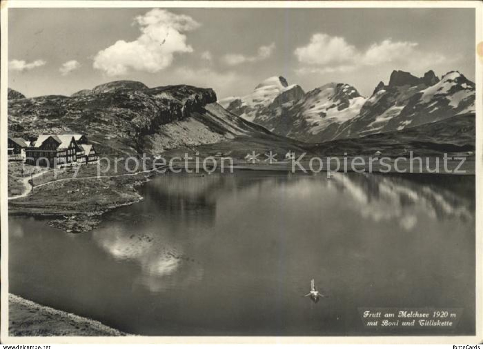 11627085 Frutt Melchsee Kurhaus Frutt Mit Boni Und Titliskette Melchsee-Frutt - Other & Unclassified