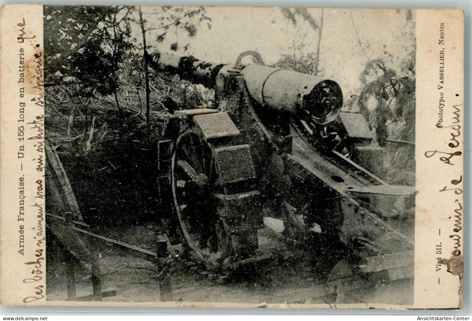 39745208 - Foto Vasselier Geschuetz Eine 155 Lange Battreie - Andere & Zonder Classificatie