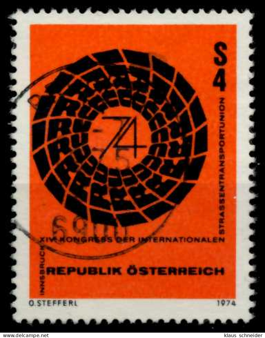 ÖSTERREICH 1974 Nr 1453 Zentrisch Gestempelt X8052FE - Usati