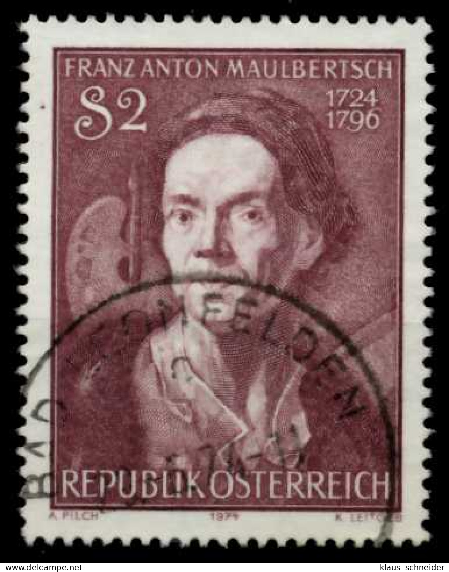 ÖSTERREICH 1974 Nr 1455 Zentrisch Gestempelt X805316 - Oblitérés