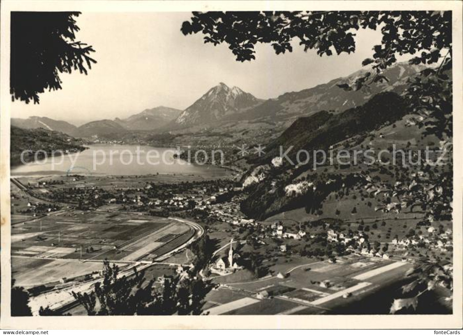 11627064 Giswil Mit Sarnersee Und Stanserhorn Giswil - Other & Unclassified