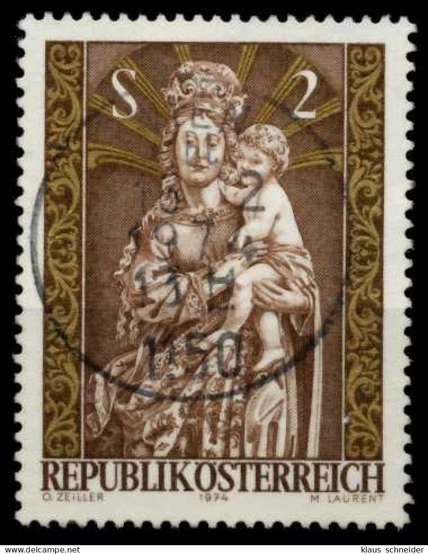 ÖSTERREICH 1974 Nr 1472 Zentrisch Gestempelt X80537A - Usati