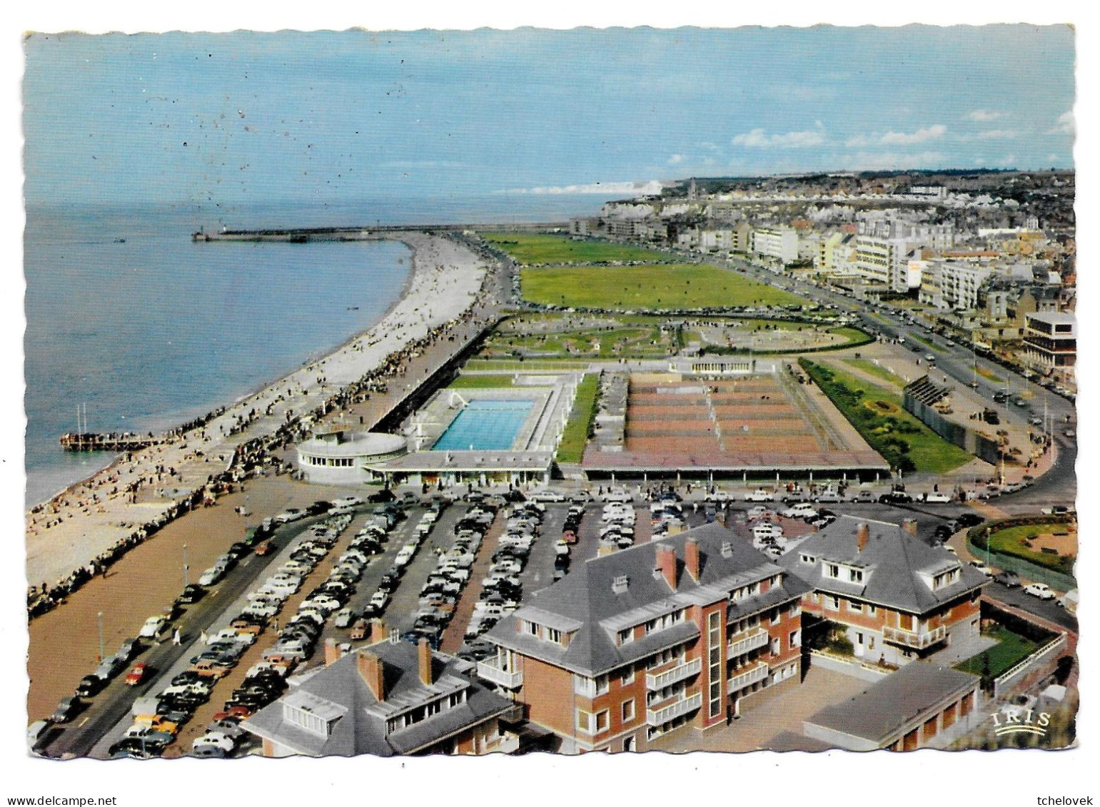 (76) SM. Dieppe. 76.217.153 Vue Générale Plage. Piscine - Dieppe