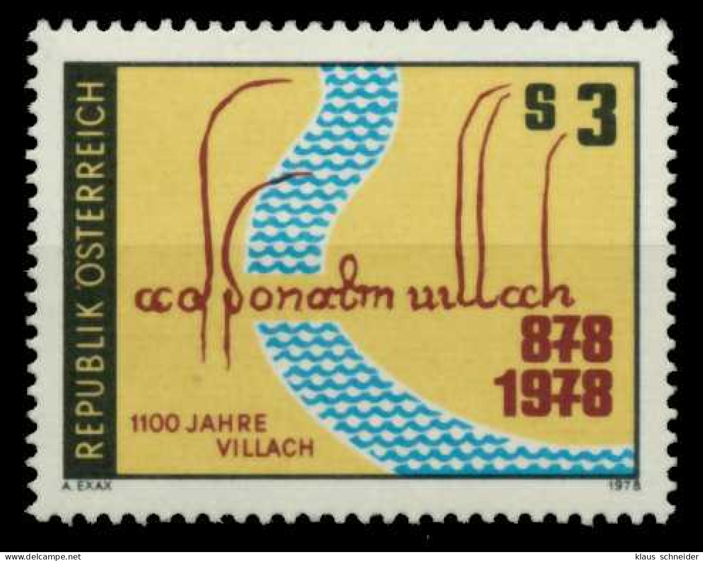 ÖSTERREICH 1978 Nr 1582 Postfrisch X80979E - Unused Stamps