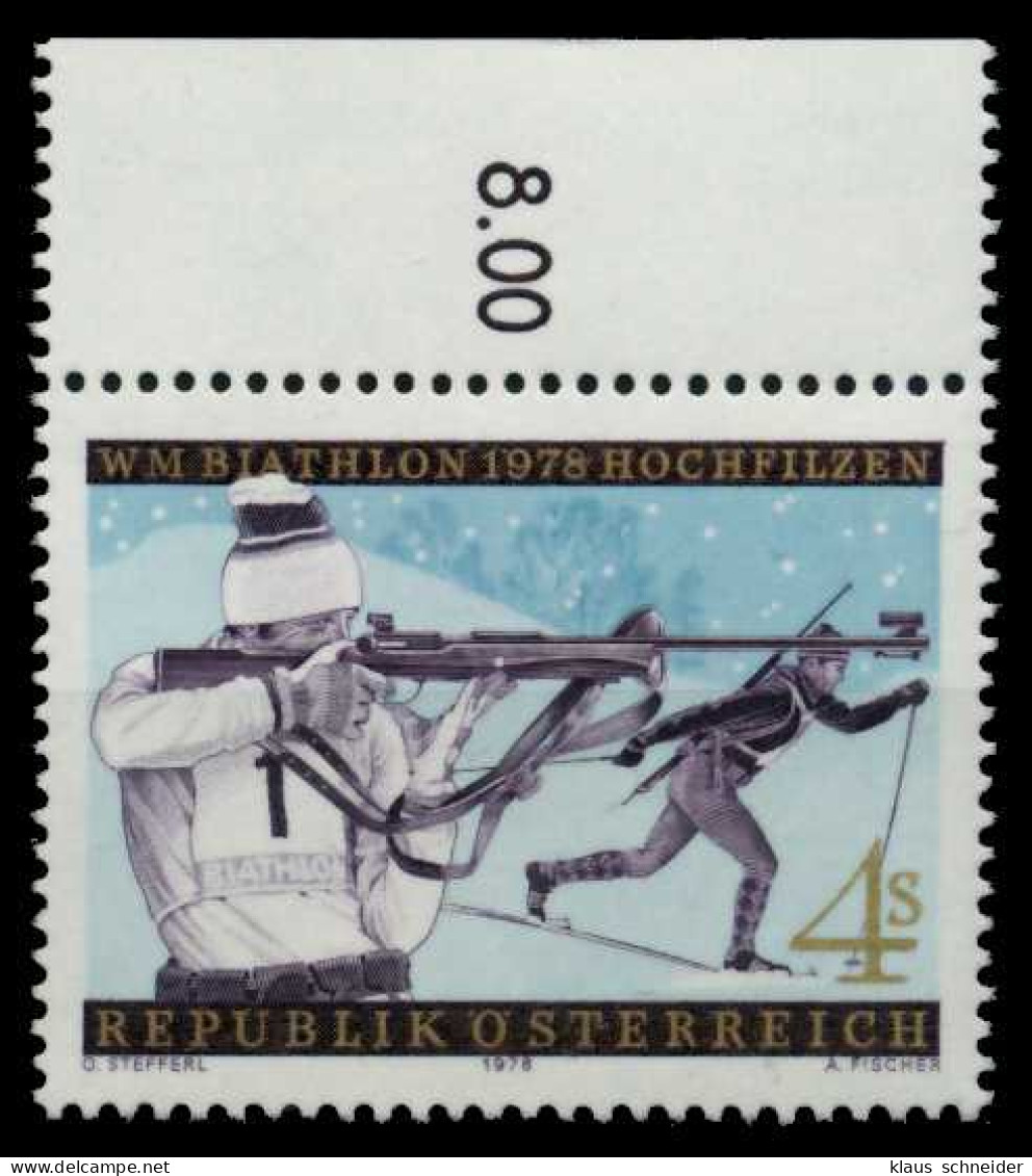 ÖSTERREICH 1978 Nr 1568 Postfrisch ORA X8097EE - Unused Stamps