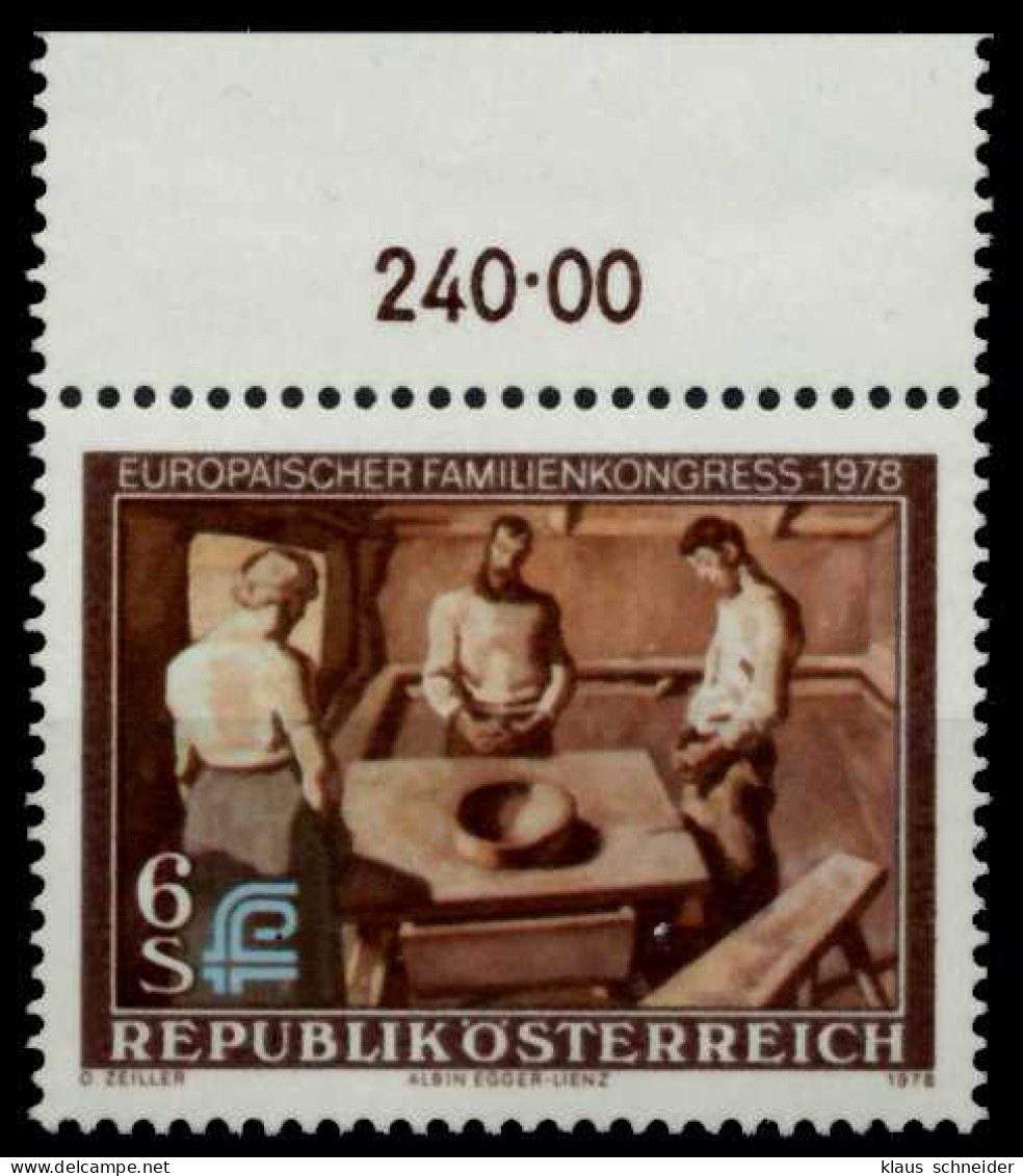 ÖSTERREICH 1978 Nr 1587 Postfrisch ORA X80985A - Ongebruikt