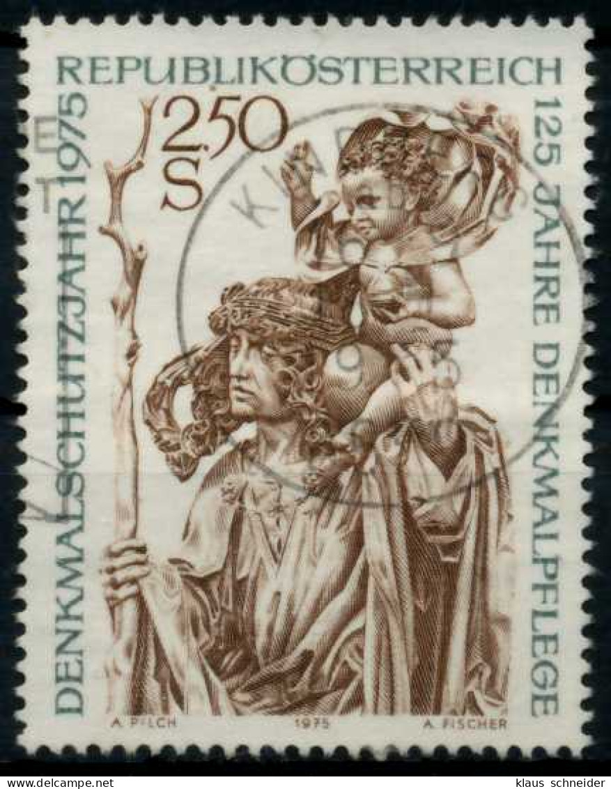 ÖSTERREICH 1975 Nr 1474 Zentrisch Gestempelt X809972 - Usados