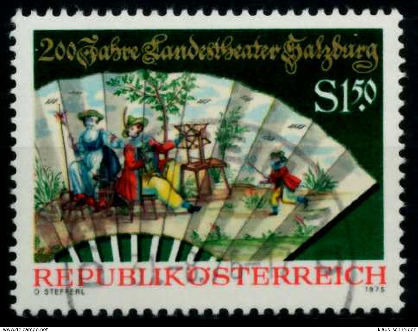 ÖSTERREICH 1975 Nr 1498 Zentrisch Gestempelt X809AD2 - Usados