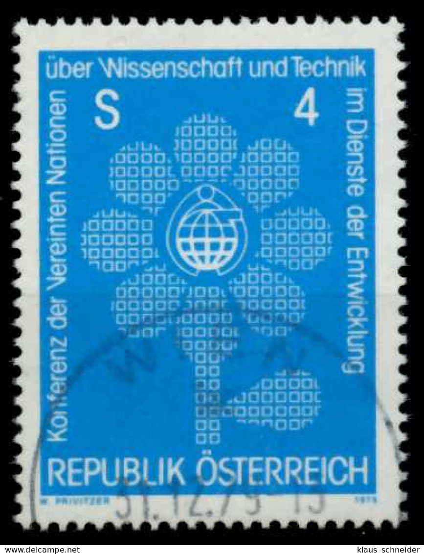ÖSTERREICH 1979 Nr 1616 Zentrisch Gestempelt X80D8AA - Used Stamps