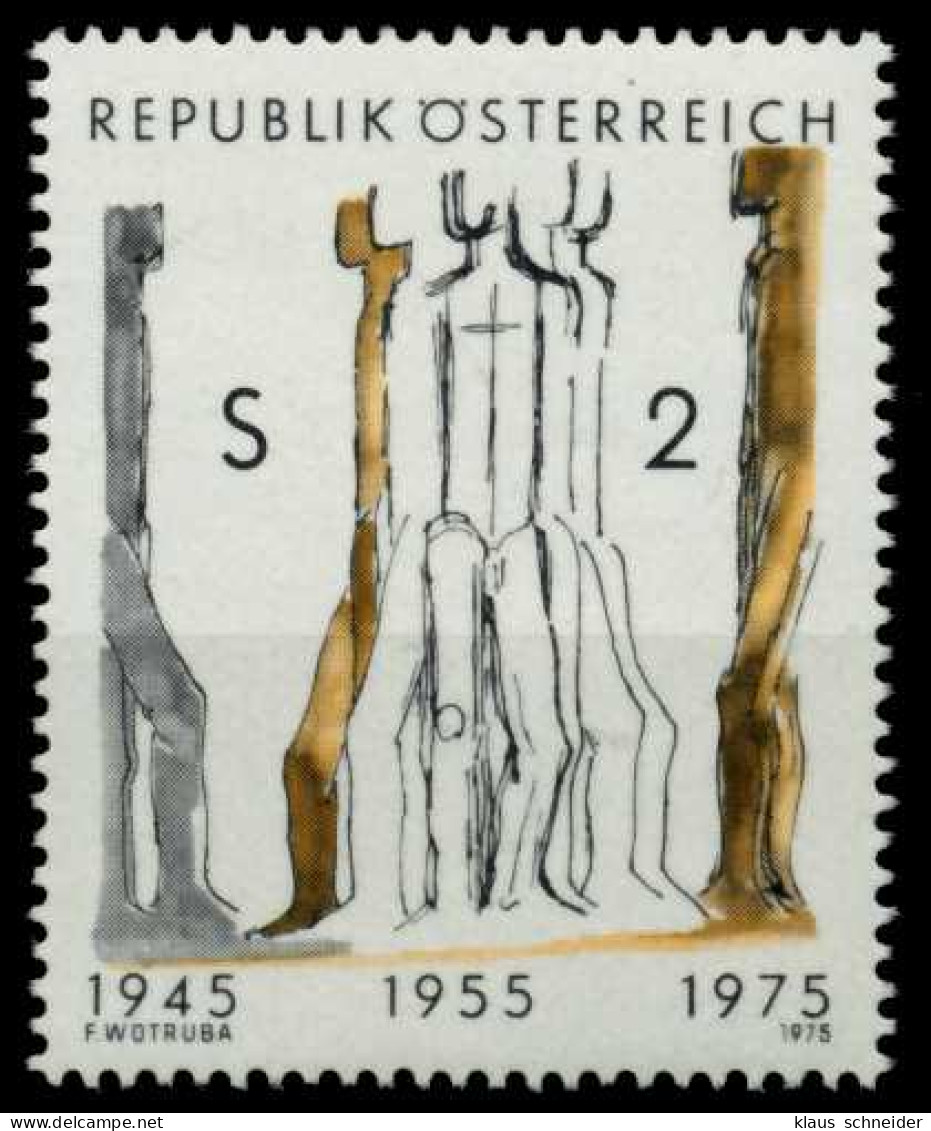 ÖSTERREICH 1975 Nr 1485 Postfrisch S002826 - Neufs