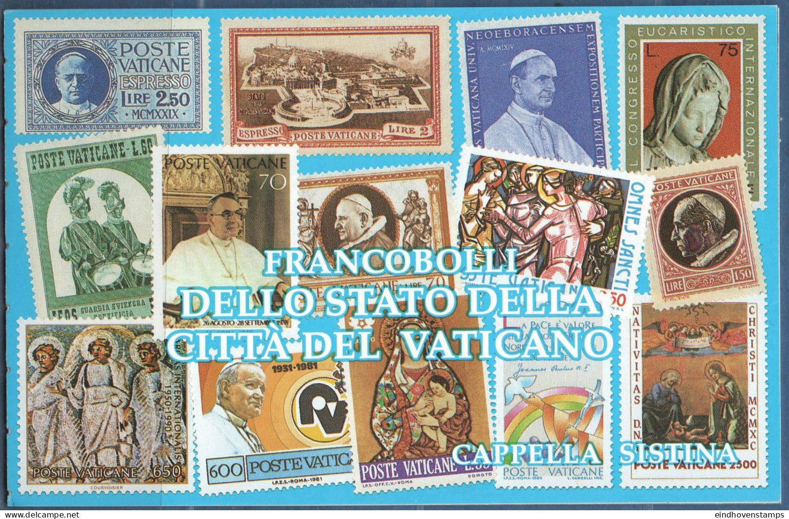 Vatican 1991 Stampbooklet Sixtine Chapel MNH - Cuadernillos