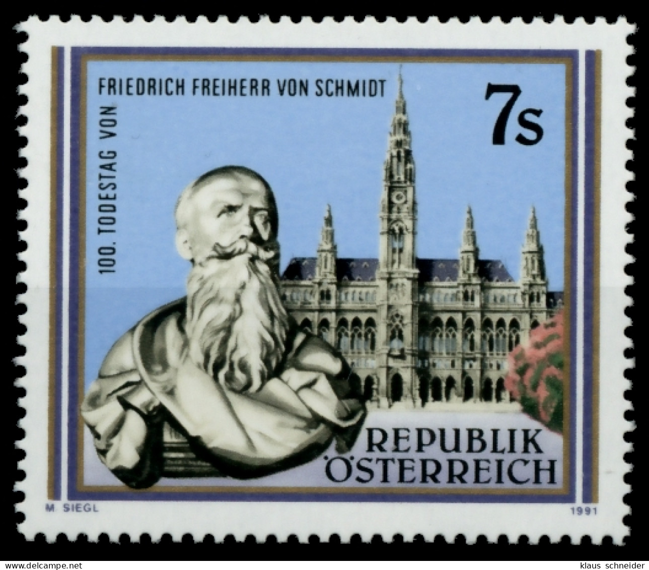 ÖSTERREICH 1991 Nr 2016 Postfrisch S0051AA - Neufs