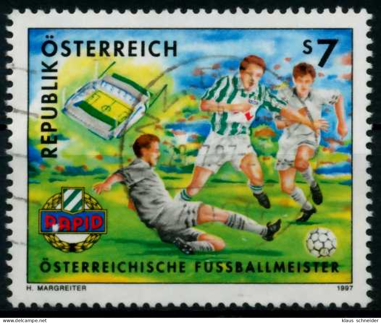 ÖSTERREICH 1997 Nr 2217 Zentrisch Gestempelt X8191D6 - Usados