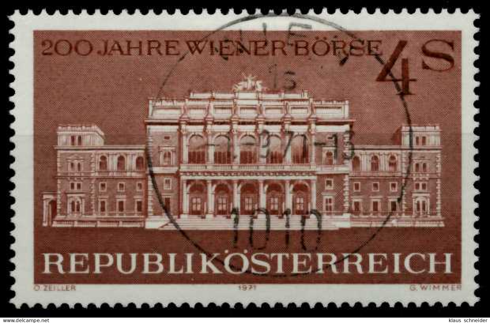 ÖSTERREICH 1971 Nr 1367 Zentrisch Gestempelt X81934A - Used Stamps