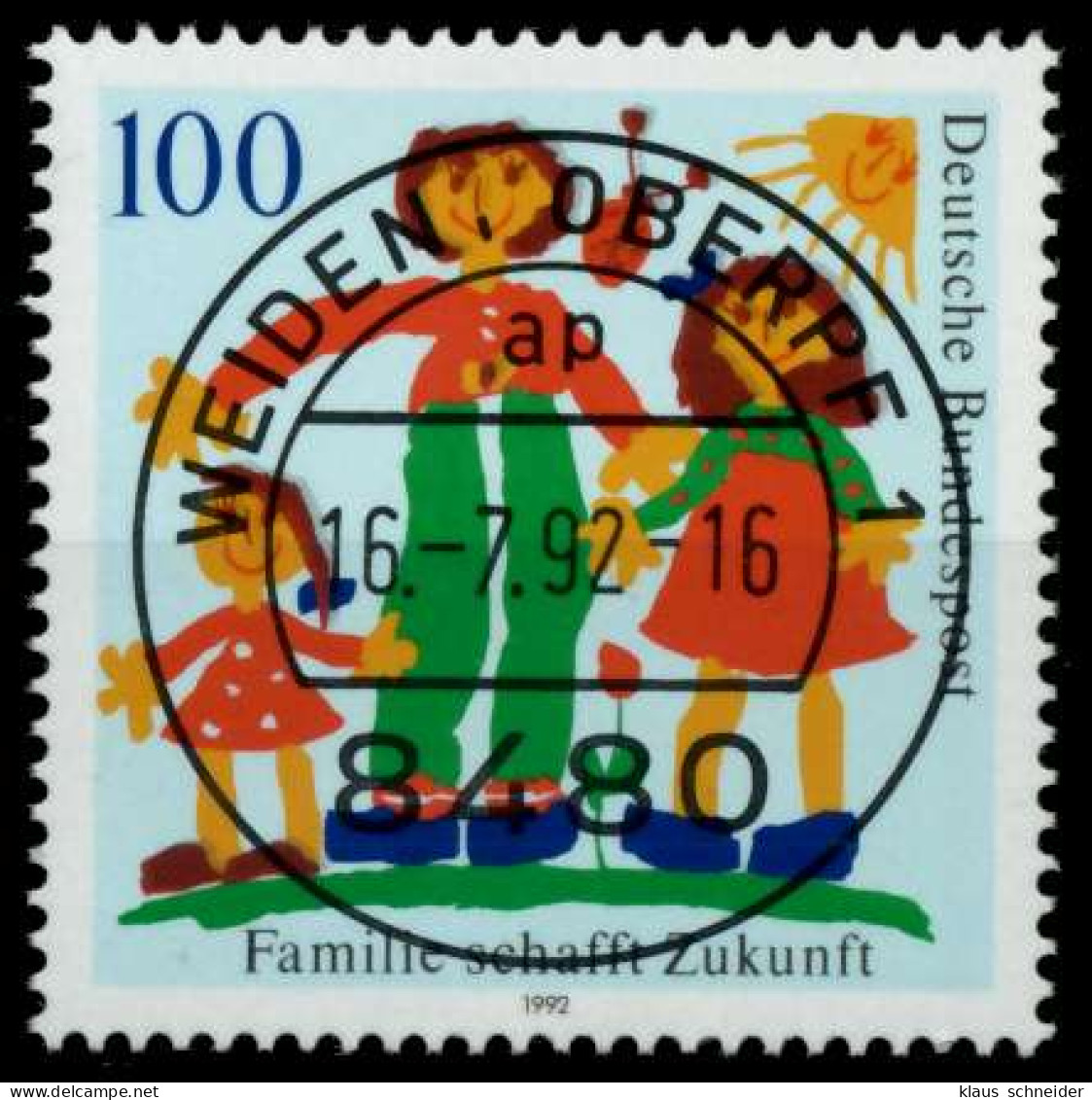 BRD 1992 Nr 1621 Zentrisch Gestempelt X82E65A - Used Stamps