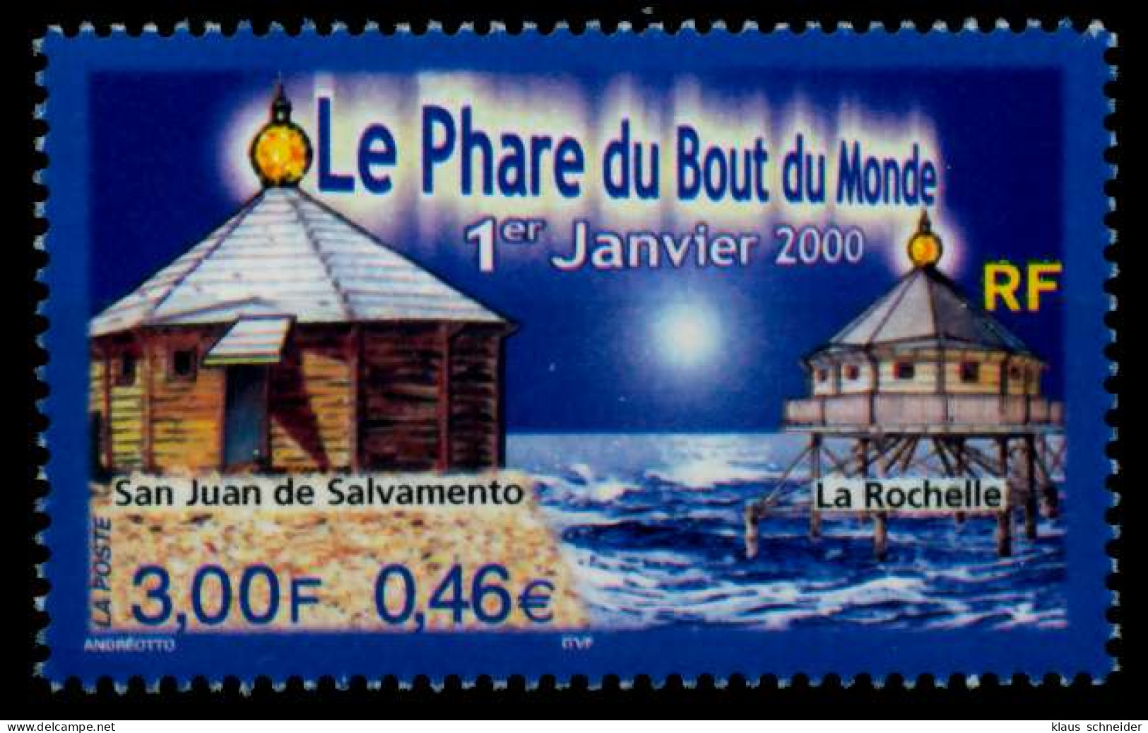 FRANKREICH 2000 Nr 3435 Postfrisch S01B392 - Unused Stamps
