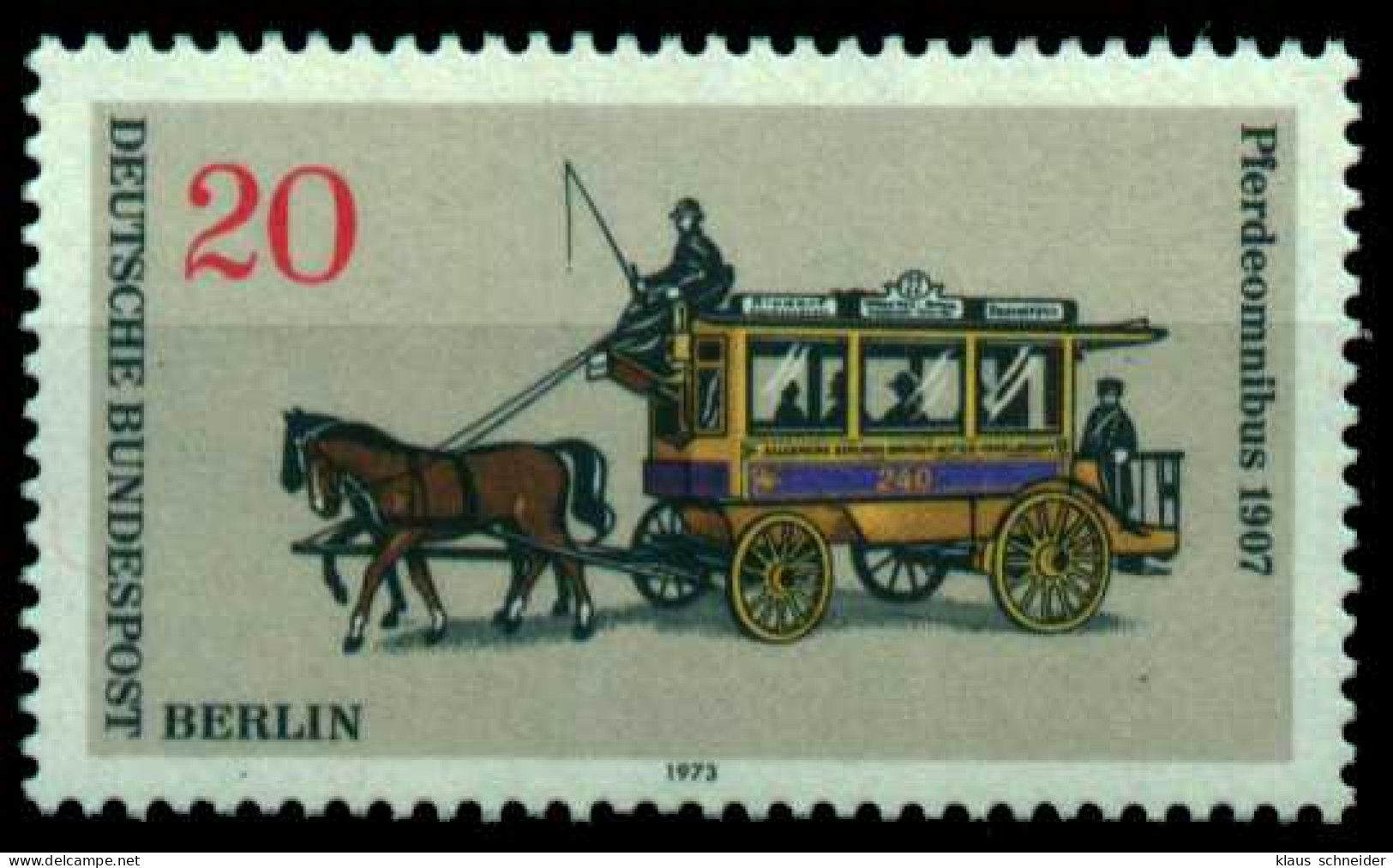 BERLIN 1973 Nr 446 Postfrisch S5F0D1E - Ongebruikt