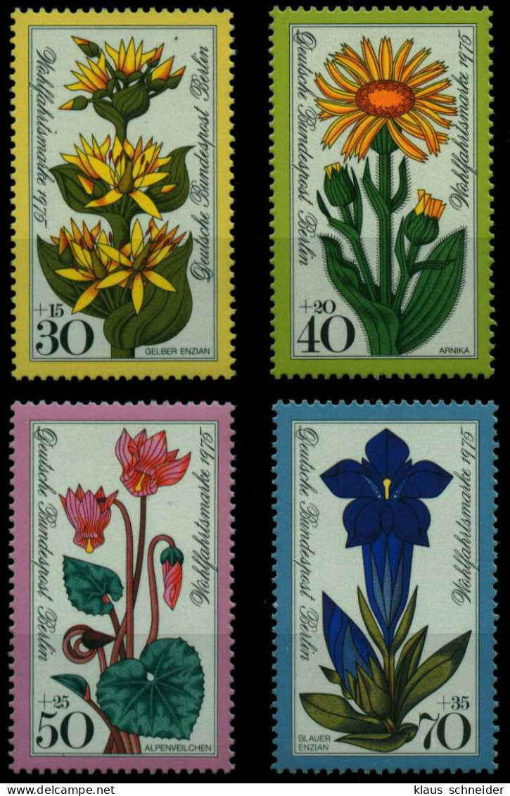 BERLIN 1975 Nr 510-513 Postfrisch S5F32B2 - Unused Stamps