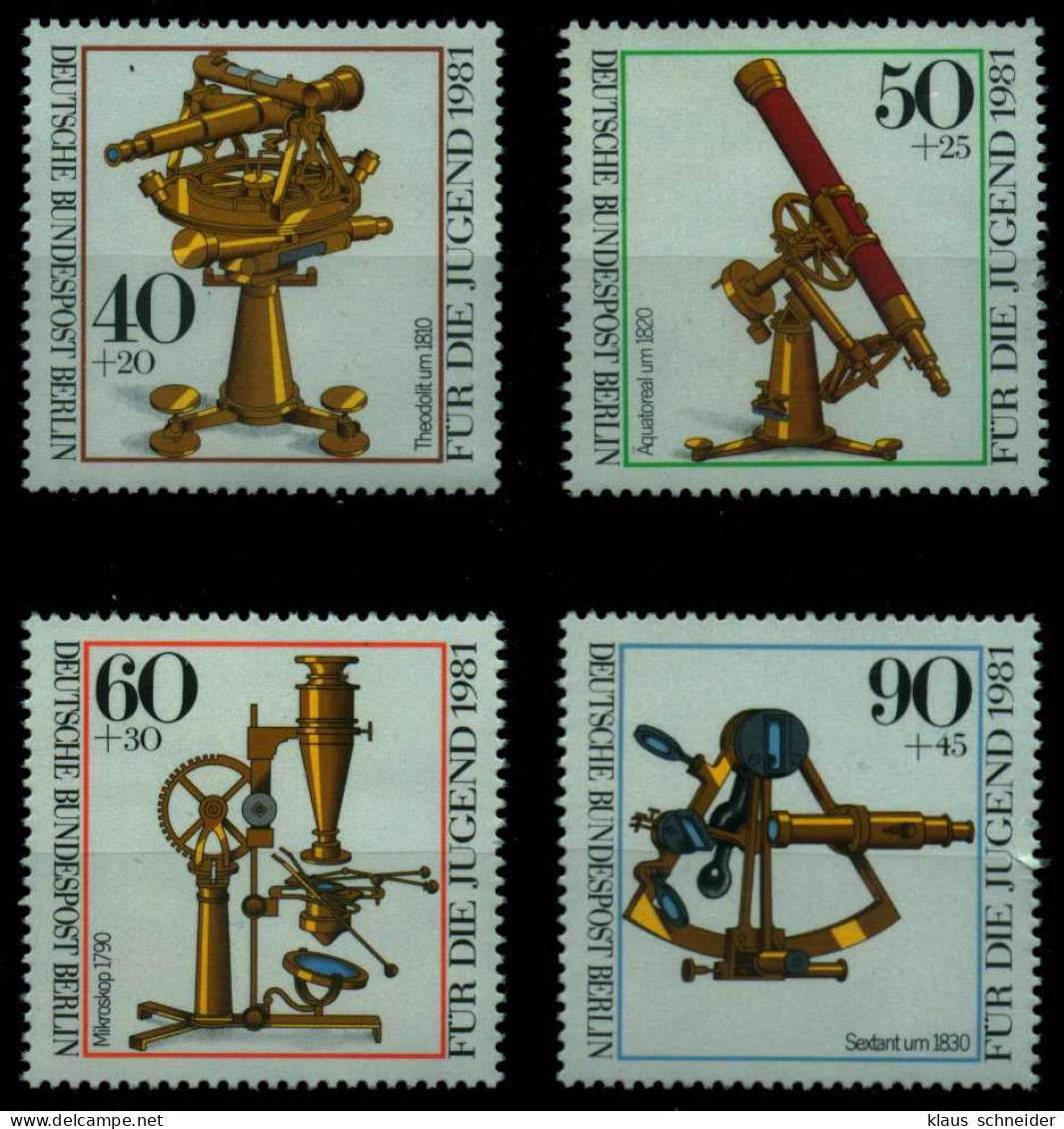 BERLIN 1981 Nr 641-644 Postfrisch S5F38DE - Unused Stamps