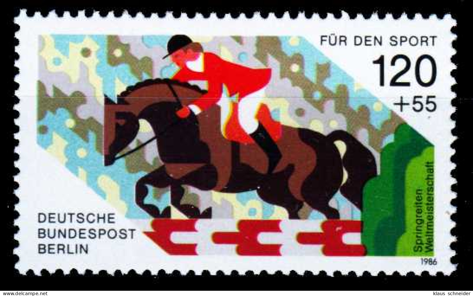 BERLIN 1986 Nr 752 Postfrisch S5F563E - Unused Stamps