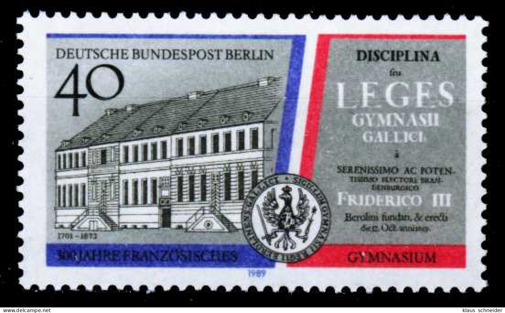 BERLIN 1989 Nr 856 Postfrisch S5F7B9E - Neufs