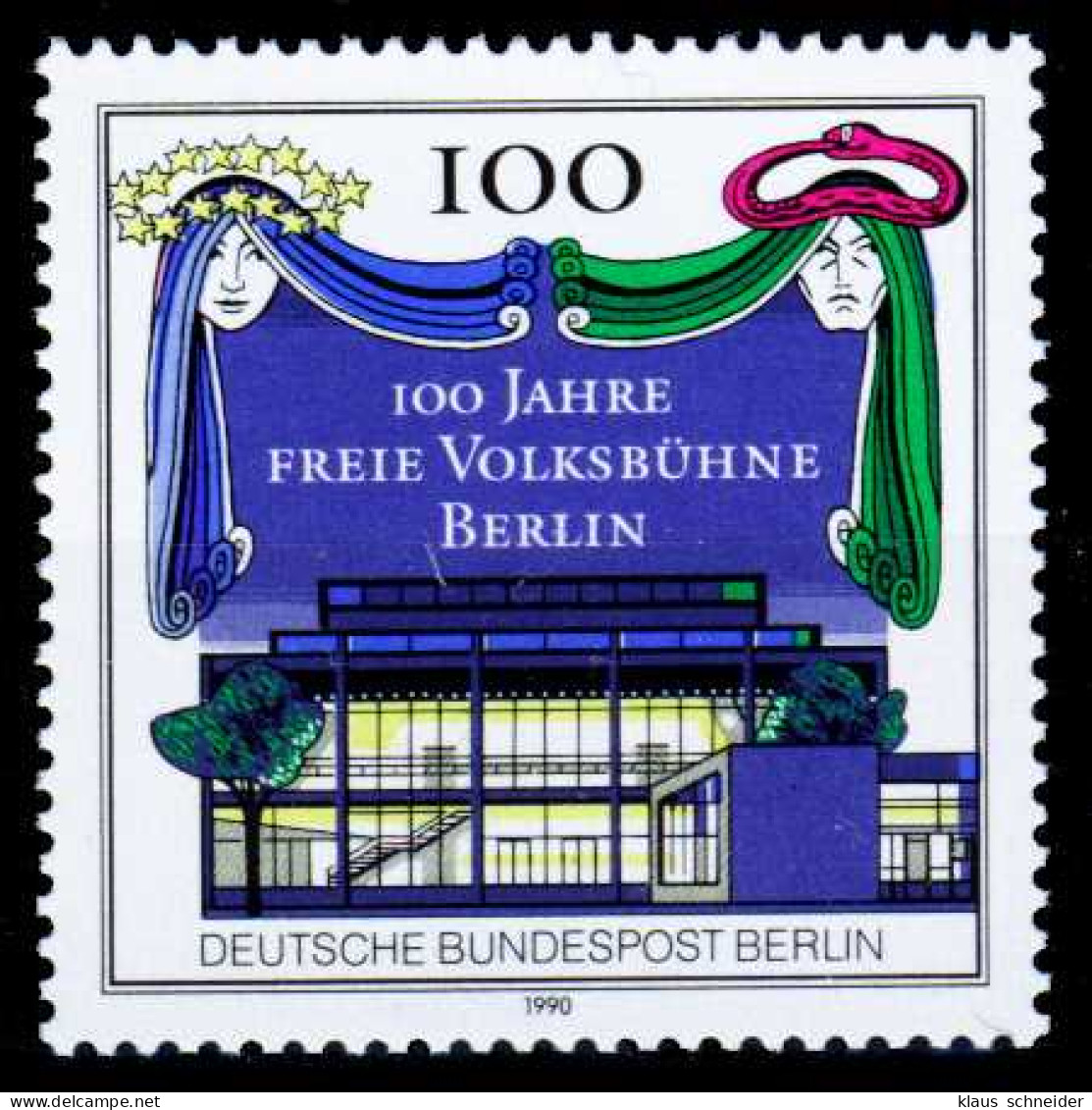 BERLIN 1990 Nr 866 Postfrisch S5F7C8A - Unused Stamps