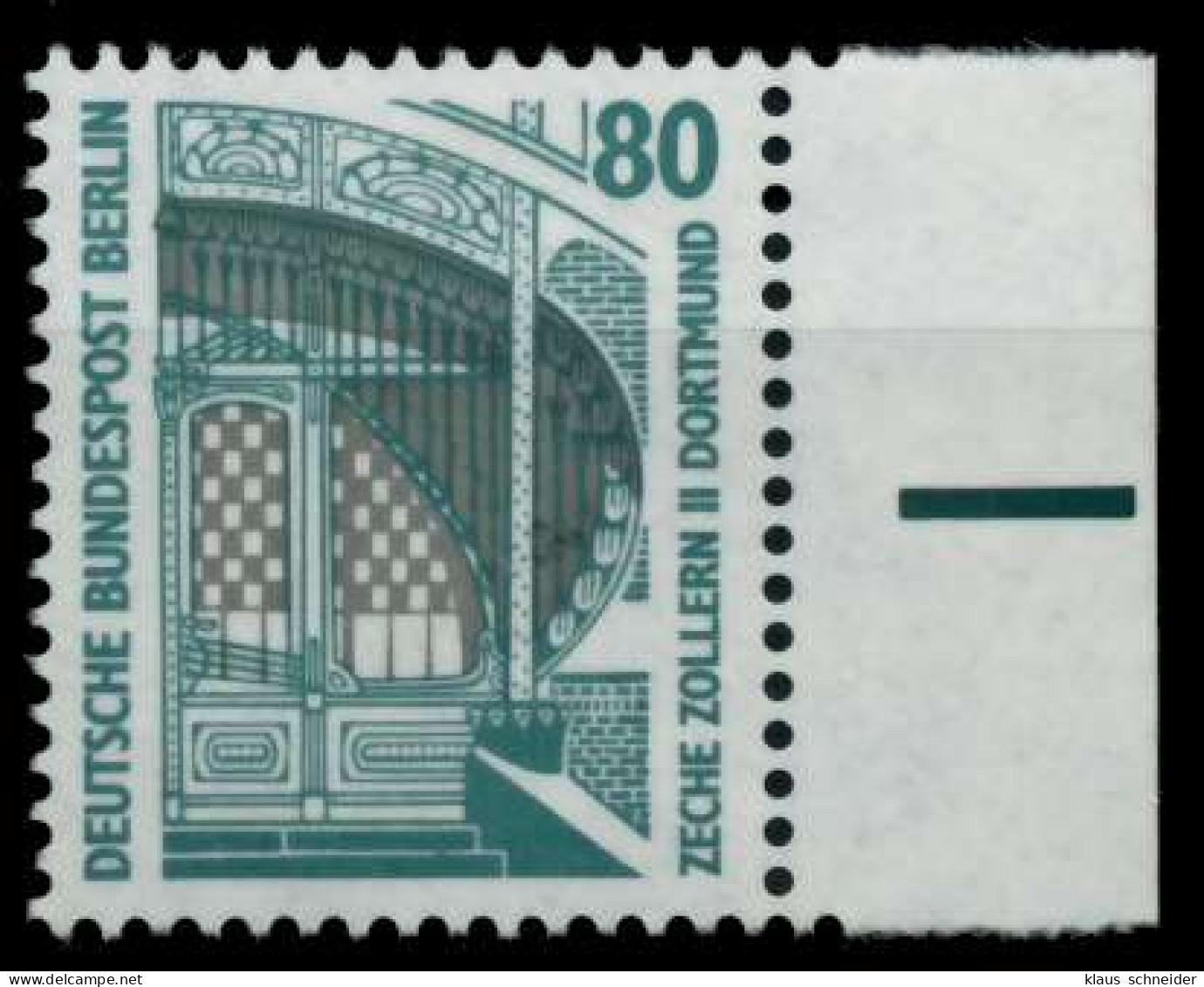 BERLIN DS SEHENSW Nr 796-PS Postfrisch SRA X840D0A - Unused Stamps