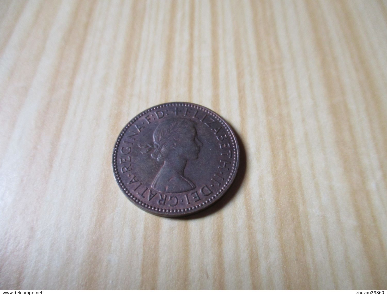Grande-Bretagne - Half Penny Elizabeth 1967.N°986. - C. 1/2 Penny