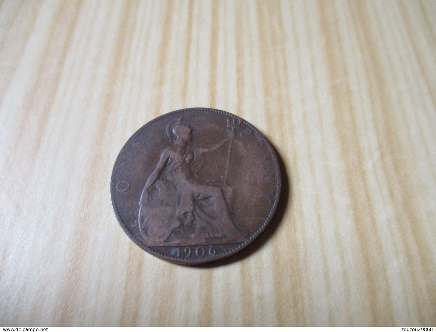 Grande-Bretagne - One Penny Edouard VII 1906.N°987. - D. 1 Penny