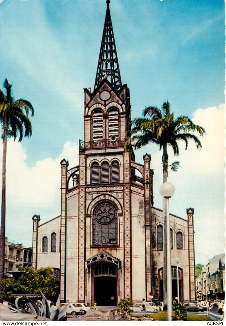 FORT DE FRANCE LA CATHEDRALE (scan Recto-verso) Ref 1020 - Fort De France