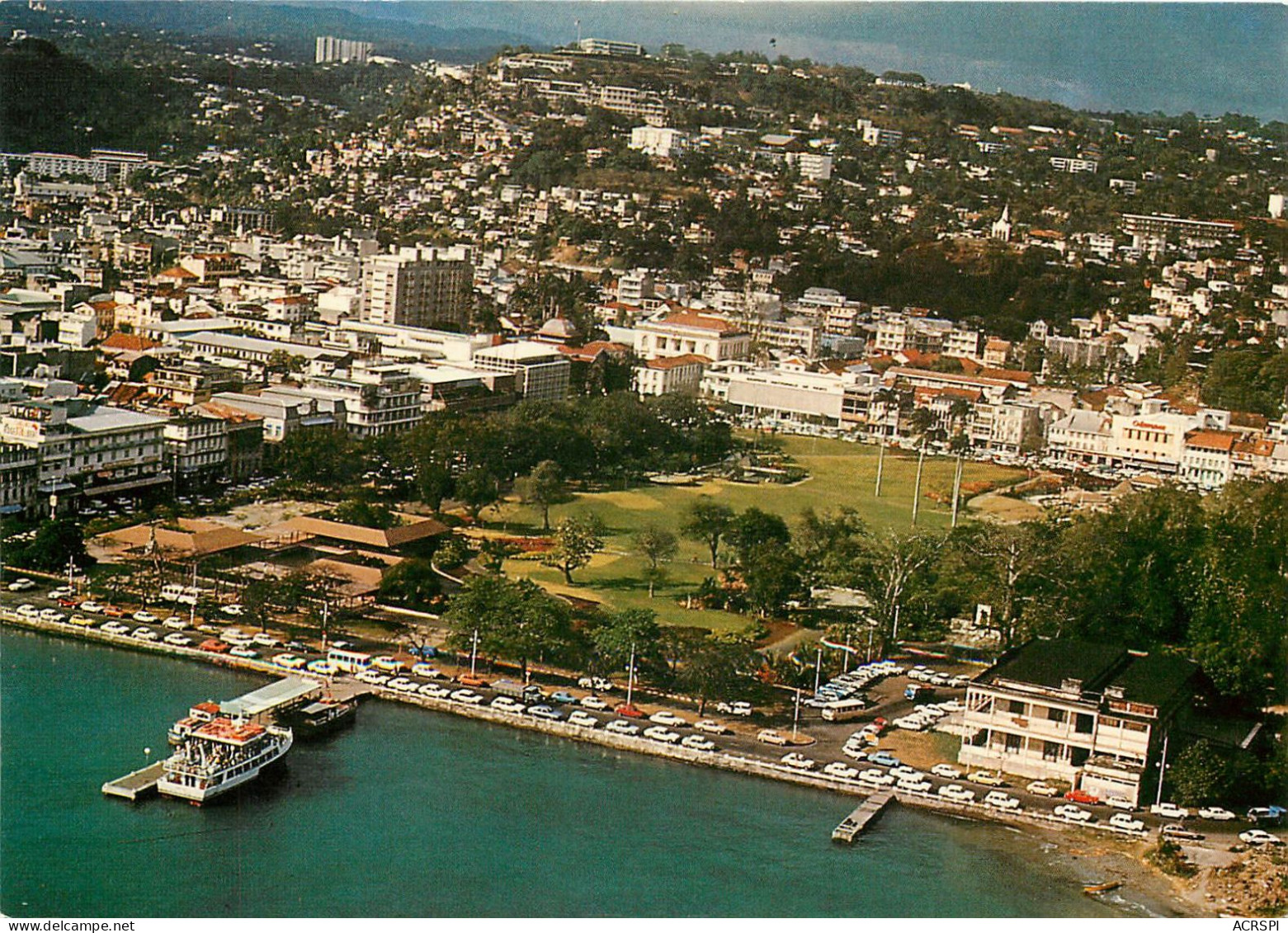 FORT DE FRANCE PLACE SAVANNE (scan Recto-verso) Ref 1020 - Fort De France