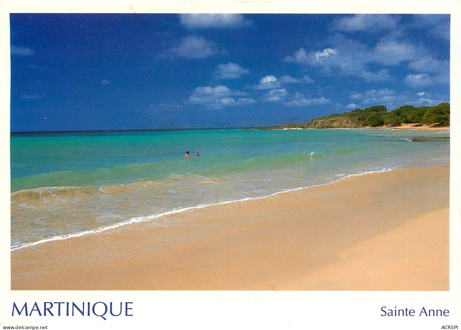 MARTINIQUE  Sainte Anne  Anse Menier  (scan Recto-verso) Ref 1010 - Sonstige & Ohne Zuordnung