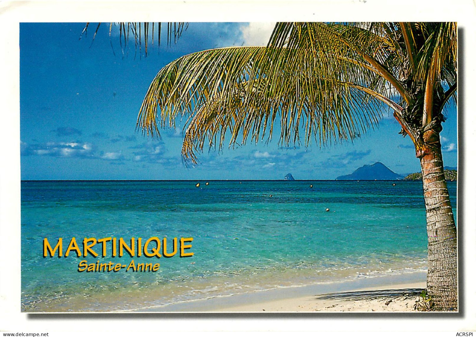 MARTINIQUE   La Plage De Sainte Anne (scan Recto-verso) Ref 1010 - Other & Unclassified