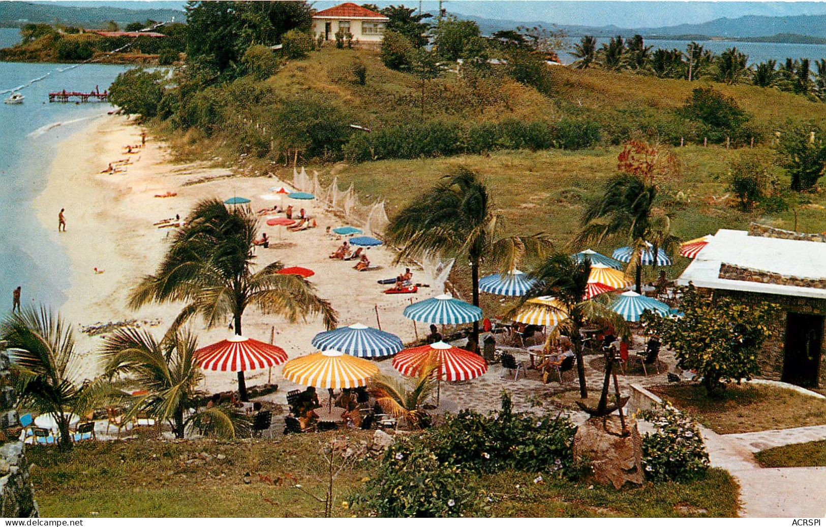 MARTINIQUE  Trois Ilets  Et Anse Mitan  Hotel BA KOUA  Snack Bar Et Plage  (scan Recto-verso) Ref 1007 - Andere & Zonder Classificatie