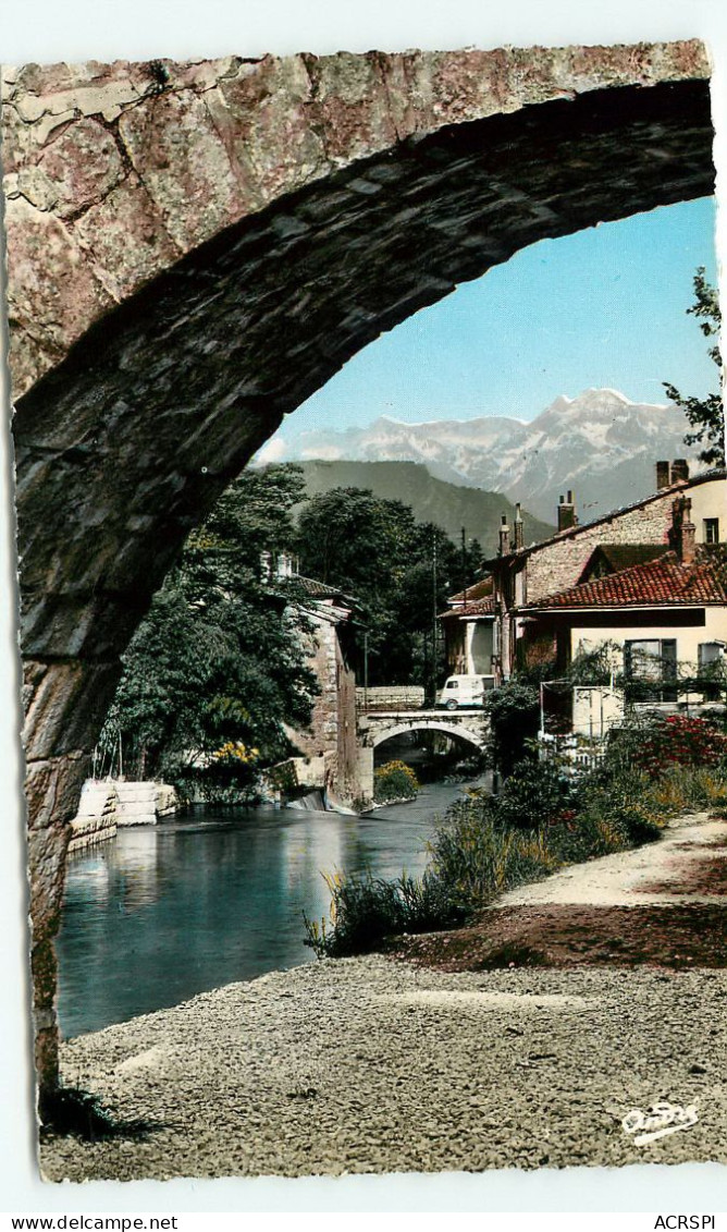 Grenoble ,un Coin De Sassenage Au Bord Du Furon,isère,pont Ancien   (scan Recto-verso) Ref 1033 - Sassenage